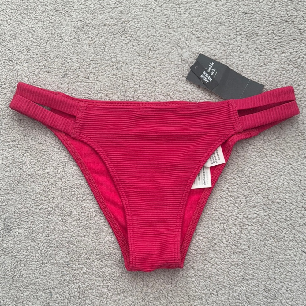 Abercrombie & Fitch Pink Bikini Swim Bottom